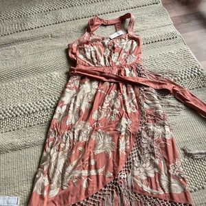 Anthropologie Embroidered Dress NWT